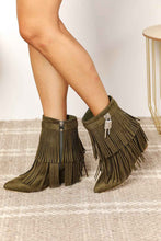 Load image into Gallery viewer, Chic Tassel Wedge Booties for Stylish Women
