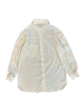 Load image into Gallery viewer, Bow sleeve button down shirt
