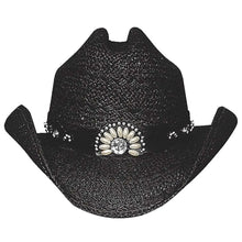 Load image into Gallery viewer, Bullhide Itchygoonie - Womens Shapeable Straw Cowgirl Hat
