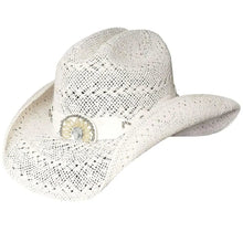 Load image into Gallery viewer, Bullhide Itchygoonie - Womens Shapeable Straw Cowgirl Hat
