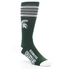 Load image into Gallery viewer, Michigan State Spartans Socks - Men&#39;s Athletic Crew Socks
