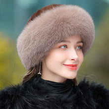 Load image into Gallery viewer, Women’s Outdoor Warm Fur Hat – Winter Cold-Weather Protection Hat
