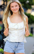 Load image into Gallery viewer, Button front tank top blouse
