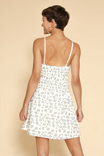 Load image into Gallery viewer, Floral spaghetti strap mini dress
