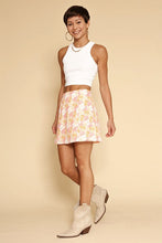 Load image into Gallery viewer, Floral mini skirt
