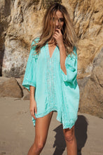 Load image into Gallery viewer, hot summer dresses women pareos beachwear dresses
