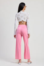 Load image into Gallery viewer, LONG SLEEVE FRONT CINCH TIE TOP
