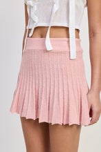 Load image into Gallery viewer, PLEATED MINI SKIRT
