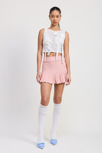 Load image into Gallery viewer, PLEATED MINI SKIRT
