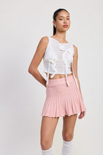 Load image into Gallery viewer, PLEATED MINI SKIRT
