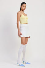 Load image into Gallery viewer, PLEATED MINI SKIRT

