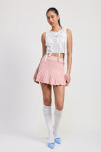 Load image into Gallery viewer, PLEATED MINI SKIRT
