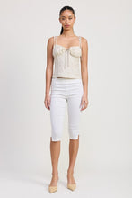 Load image into Gallery viewer, BUSTIER TOP WITH SHOULDER TIES
