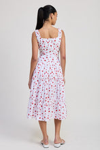 Load image into Gallery viewer, POPLIN MIDI A LINE DRESS
