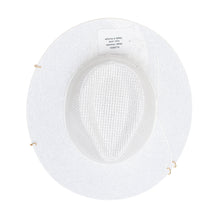 Load image into Gallery viewer, Antonella Double Chain Pierced Hat in White
