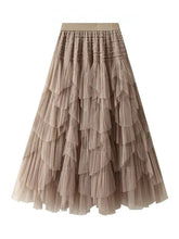 Load image into Gallery viewer, Tutu layered Midi Skirt
