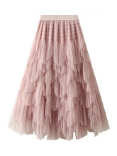 Load image into Gallery viewer, Tutu layered Midi Skirt
