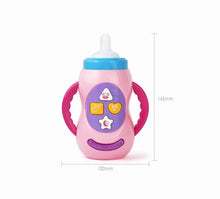 Load image into Gallery viewer, Baby Simulation Milk Bottle Toy LED Flashing Baby Bottle With Sound and Light Toys For Baby
