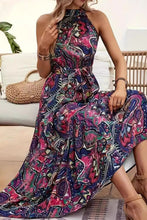 Load image into Gallery viewer, Elegant Floral Sleeveless Dress Lightweight &amp; Feminine Summer Essential Beautiful Print Dress
