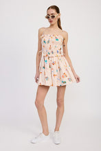 Load image into Gallery viewer, GATHERED POPLIN MIN DRESS
