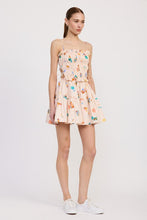 Load image into Gallery viewer, GATHERED POPLIN MIN DRESS

