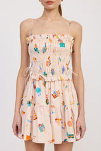 Load image into Gallery viewer, GATHERED POPLIN MIN DRESS
