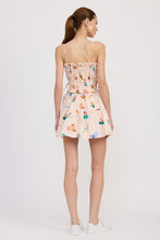 Load image into Gallery viewer, GATHERED POPLIN MIN DRESS
