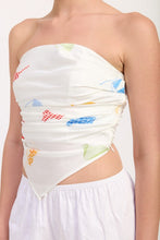 Load image into Gallery viewer, PRINTED TUBE SCARF TOP
