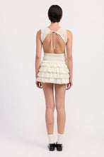 Load image into Gallery viewer, TIERED RUFFLE MINI SKIRT
