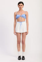 Load image into Gallery viewer, PLEATED CONTRAST TRIM SKORT
