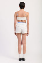 Load image into Gallery viewer, PLEATED CONTRAST TRIM SKORT

