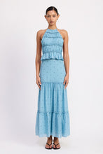 Load image into Gallery viewer, TIERED RUFFLE MIDI SKIRT
