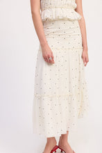 Load image into Gallery viewer, TIERED RUFFLE MIDI SKIRT
