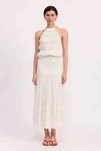 Load image into Gallery viewer, TIERED RUFFLE MIDI SKIRT
