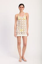 Load image into Gallery viewer, FLORAL CROCHET COVER UP DRESS
