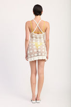 Load image into Gallery viewer, FLORAL CROCHET COVER UP DRESS
