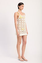 Load image into Gallery viewer, FLORAL CROCHET COVER UP DRESS
