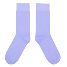 Load image into Gallery viewer, Lavender Solid Color Men&#39;s Dress Socks
