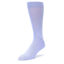 Load image into Gallery viewer, Lavender Solid Color Men&#39;s Dress Socks
