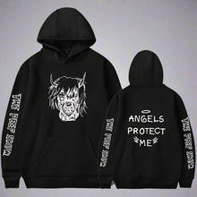 Load image into Gallery viewer, Angel and Devil Hoodie – Unisex Couple Graphic Pullover Sweatshirt
