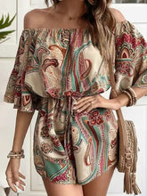 Load image into Gallery viewer, Off the Shoulder Romper
