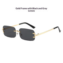 Load image into Gallery viewer, Frameless Rimless Sunglasses – Elegant Western Style
