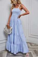 Load image into Gallery viewer, Smocked Tiered Maxi Dress
