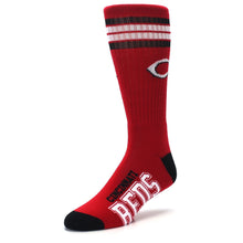Load image into Gallery viewer, Cincinnati Reds Men's Athletic Crew Socks

