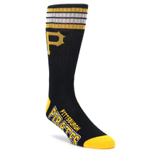 Load image into Gallery viewer, Pittsburgh Pirates Men&#39;s Athletic Crew Socks
