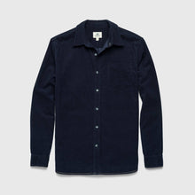 Load image into Gallery viewer, Brian Corduroy Shirt - Navy Blazer
