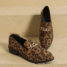 Load image into Gallery viewer, Women’s Leopard Print Pumps
