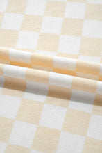 Load image into Gallery viewer, Checker Long Sleeve Top and Pants Lounge Set
