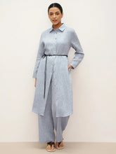 Load image into Gallery viewer, 100% Linen Elastic Waist Straight-Leg Trousers JOURDAN

