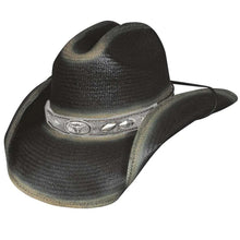 Load image into Gallery viewer, Bullhide Little Big Horn - Shapeable Straw Cowboy Hat
